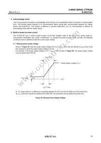 S-24C512CI-T8T1U4 Datasheet Page 23