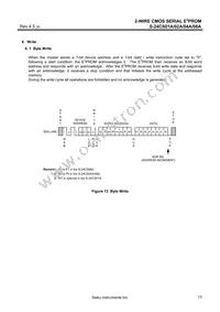 S-24CS08AFT-TB-1G Datasheet Page 13