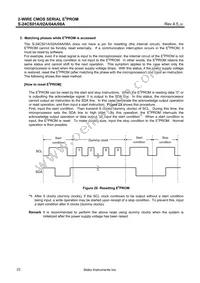 S-24CS08AFT-TB-1G Datasheet Page 22