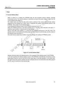 S-24CS64A0I-J8T1G Datasheet Page 15