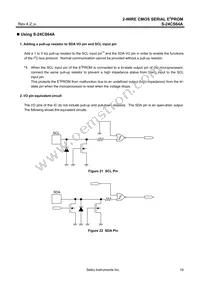 S-24CS64A0I-J8T1G Datasheet Page 19