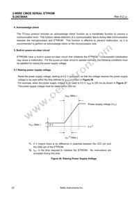 S-24CS64A0I-J8T1G Datasheet Page 22