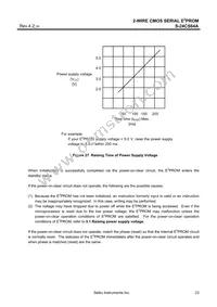 S-24CS64A0I-J8T1G Datasheet Page 23