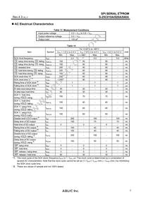 S-25C040A0I-J8T1G Datasheet Page 7