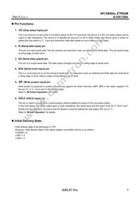 S-25C128A0I-J8T1U3 Datasheet Page 9