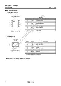 S-25C512A0I-J8T1U4 Datasheet Page 2