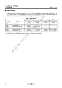 S-25C512A0I-J8T1U4 Datasheet Page 10