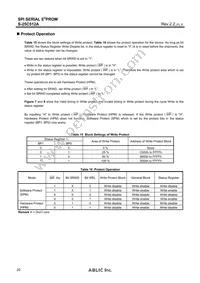 S-25C512A0I-J8T1U4 Datasheet Page 20