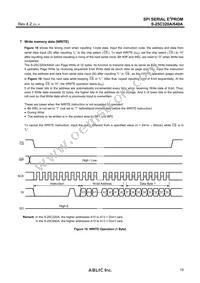 S-25C640A0I-T8T1U3 Datasheet Page 19