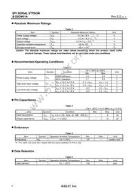 S-25CM01A0I-J8T1U4 Datasheet Page 4
