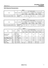 S-25CM01A0I-J8T1U4 Datasheet Page 5