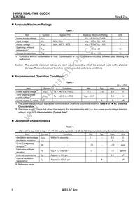 S-35390A-I8T1G Datasheet Page 6