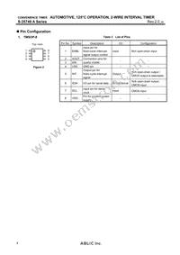 S-35740C01I-K8T2U Datasheet Page 4