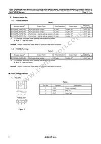 S-5732RSL2B-Y3N2U Datasheet Page 4