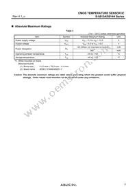S-5813A-I4T1U Datasheet Page 5