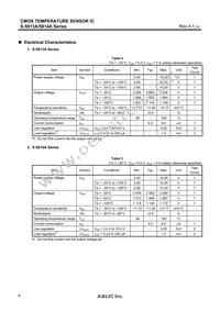 S-5813A-I4T1U Datasheet Page 6