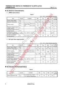 S-5840BAN-M5T1U Datasheet Page 6