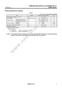 S-5841A95D-M5T1G Datasheet Page 7