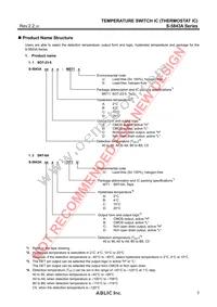 S-5843ABODC-M5T1U Datasheet Page 3