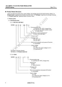 S-812C50AY-B-G Datasheet Page 4
