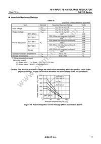 S-812C50AY-B-G Datasheet Page 13