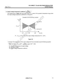 S-812C60BPI-C5OTFG Datasheet Page 19