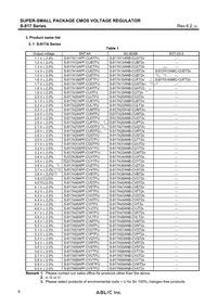 S-817B40AY-B2-U Datasheet Page 6