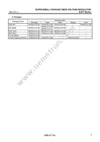 S-817B60AY-B-G Datasheet Page 5
