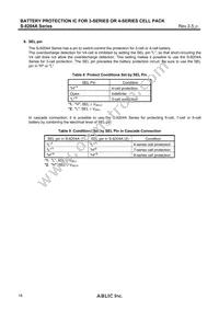 S-8204AAK-TCT1U Datasheet Page 18