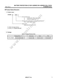 S-8204BBV-TCT1U Datasheet Page 3