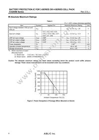 S-8204BBV-TCT1U Datasheet Page 6