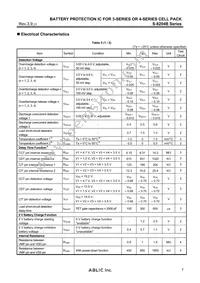 S-8204BBV-TCT1U Datasheet Page 7