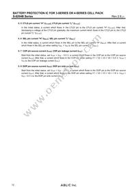 S-8204BBV-TCT1U Datasheet Page 12
