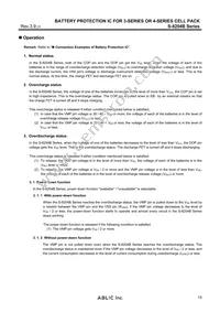 S-8204BBV-TCT1U Datasheet Page 15