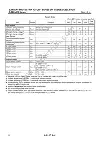 S-8205BAQ-TCT1U Datasheet Page 10