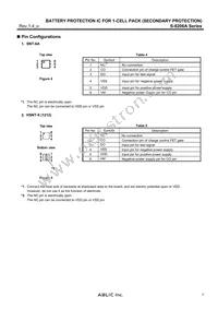 S-8206AAI-I6T1U Datasheet Page 7
