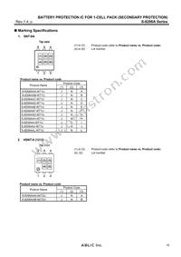 S-8206AAI-I6T1U Datasheet Page 19