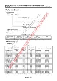 S-8213AAK-M6T1U Datasheet Page 4