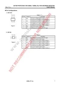 S-8213AAK-M6T1U Datasheet Page 5
