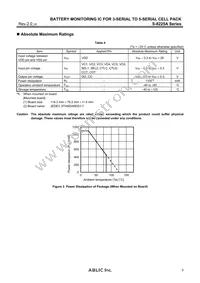 S-8225AAH-TCT1U Datasheet Page 5