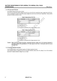 S-8225AAH-TCT1U Datasheet Page 12