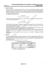S-8225AAH-TCT1U Datasheet Page 13
