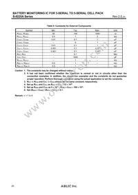 S-8225AAH-TCT1U Datasheet Page 20