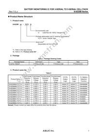 S-8225BAG-TCT1U Datasheet Page 3