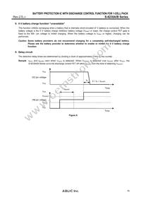 S-8230BAF-I6T1U Datasheet Page 19