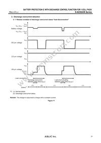 S-8230BAF-I6T1U Datasheet Page 21