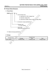 S-8232PCFT-T2-G Datasheet Page 3
