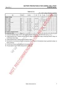 S-8233ADFT-TB-U Datasheet Page 7