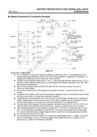 S-8233ANFT-TB-G Datasheet Page 19