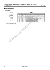 S-8239AAL-M6T1U Datasheet Page 4